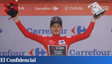 Philipsen logra el triplete y Vingegaard mantiene el maillot rojo en la recta final de la Vuelta