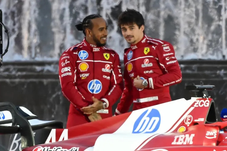La ilusión de Lewis Hamilton y Charles Leclerc en la presentación en Milán se desvaneció tras 16 rondas: Ferrari no gana un gran premio desde la cita en México, en 2024