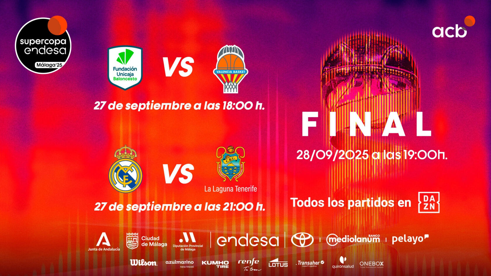 El Valencia Basket, rival en las semifinales de la Supercopa Endesa / Web Oficial del Unicaja Baloncesto
