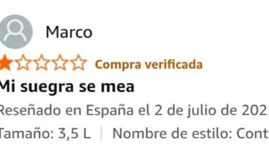 Compra un climatizador en Amazon y la reseña que escribe arrasa: &quot;Mi suegra se mea&quot;