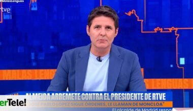 RTVE: Cintora responde a Almeida tras sus críticas al presidente de RTVE y apunta a Telemadrid: "Observe la pluralidad"