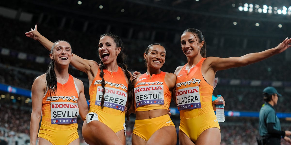 España es quinta del mundo en 4x100m en el triplete de Melissa Jefferson y el adiós de Shelly-Ann Fraser-Pryce