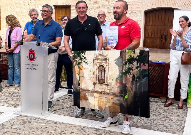 Ciudad Real inspira a artistas de todo el país en su primer Certamen nacional de Pintura Rápida
