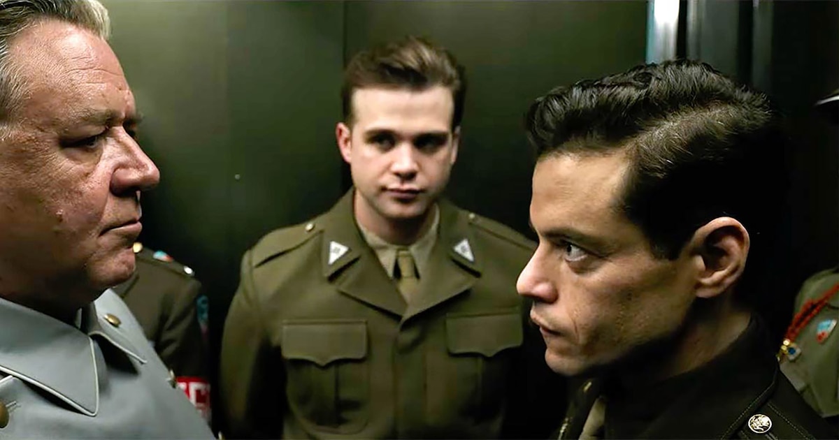 Russell Crowe y Rami Malek se baten a duelo psicológico en una película sobre los juicios de Núremberg