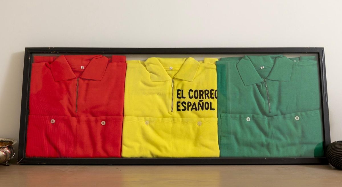Los 'maillots' que vistió durante la Vuelta de 1969