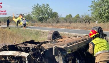 Un muerto y cinco heridos en un accidente de tráfico en Castellón