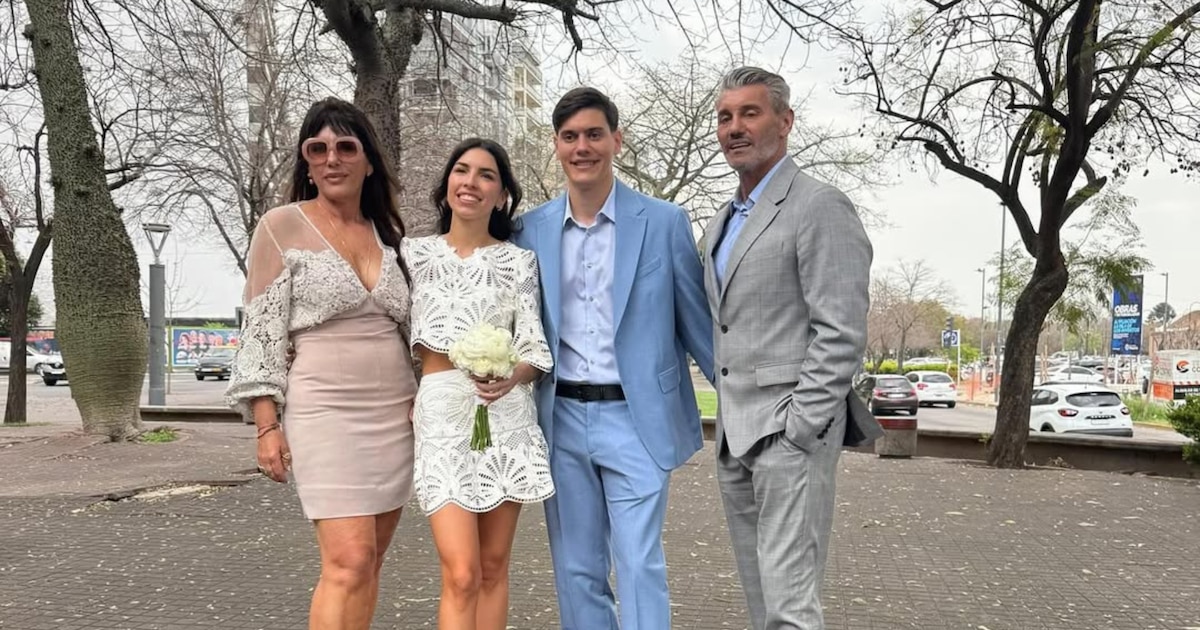 Sergio Goycochea celebró el casamiento de su hijo menor: “Continuar apostando por este camino”