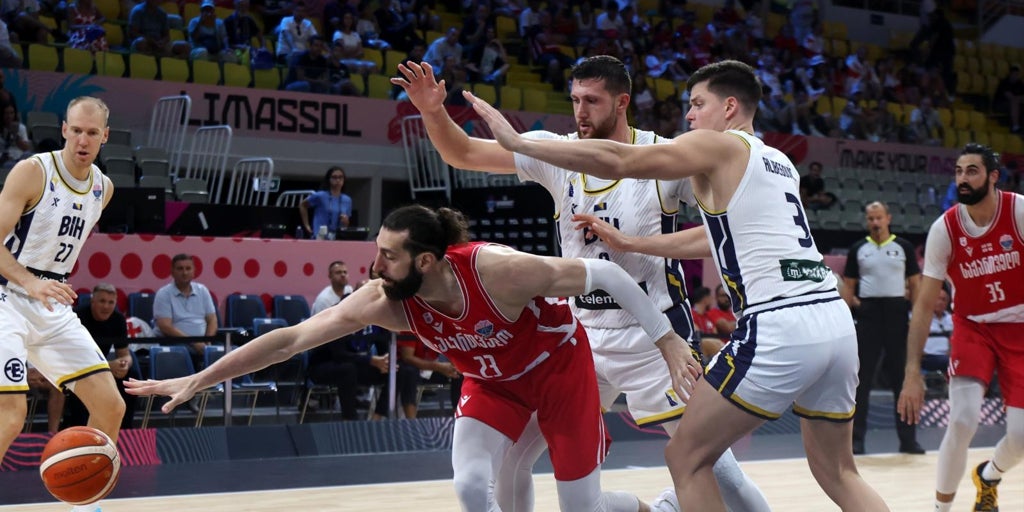 Georgia pierde con Bosnia y obliga a España a ganar a Grecia para seguir en el Eurobasket