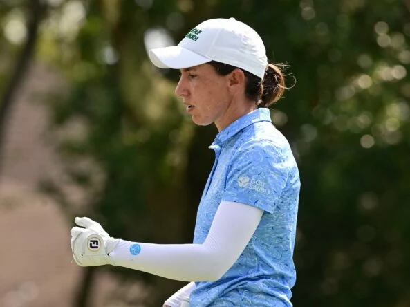 Carlota Ciganda, hoy en Houston © Mark Runnacles/LET
