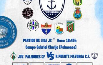El Puente Mayorga juega su segundo partido de liga contra Juventud Palmones CF