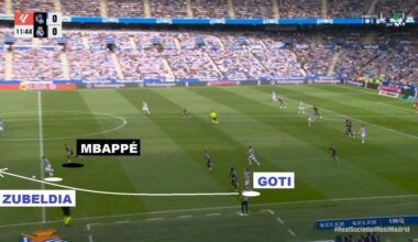 Las pérdidas de la Real: cuatro goles en 40 segundos