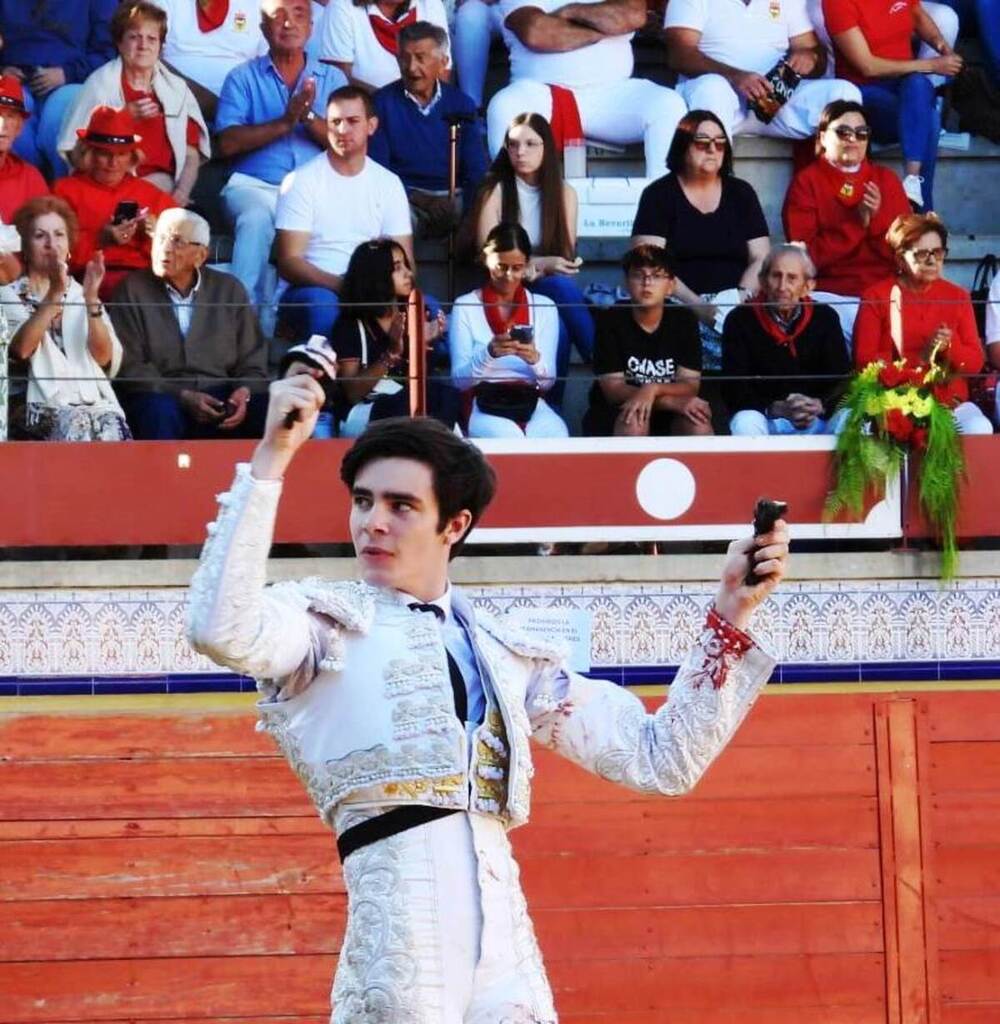 El novillero Mario Vilau consigue el "Piñón de España 2025" de Pedrajas de San Esteban