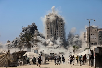 Israel bombardea un edificio en