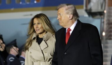 Donald y Melania Trump llegan a Reino Unido para su excepcional viaje de Estado