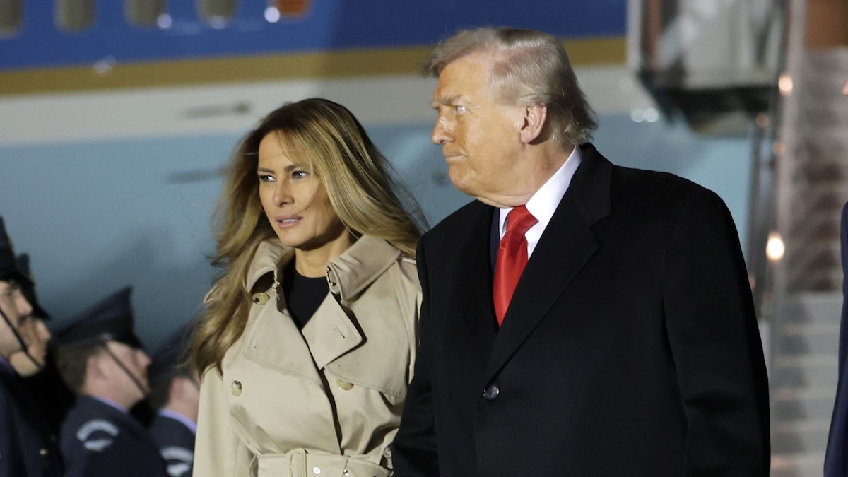 Donald y Melania Trump llegan a Reino Unido para su excepcional viaje de Estado