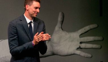 Pau Gasol, durante su despedida en el Gran Teatre del Liceu / EFE