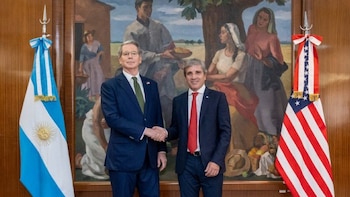 Scott Bessent y Luis Caputo