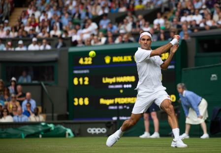 Roger Federer, Wimbledon, 2019