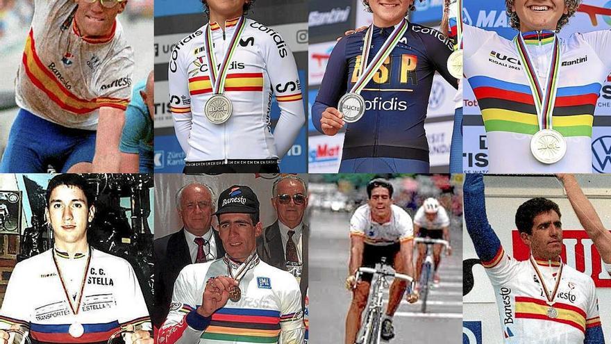 8 medallas navarras, tres campeones