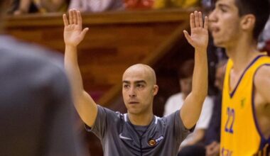Alex Calvo pitará este sábado al Real Madrid de baloncesto en su amistoso en Segovia..
