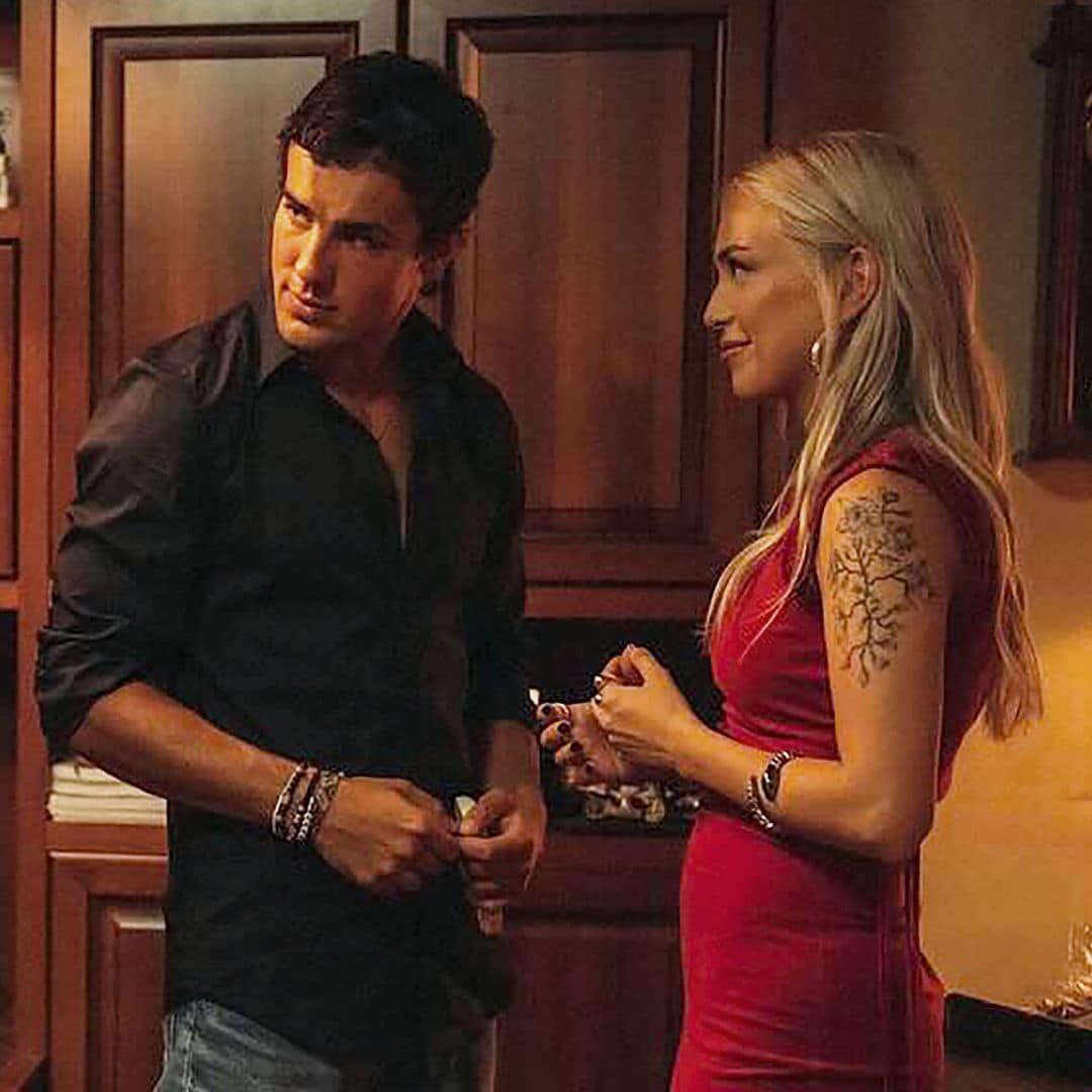 Ana Mena, en el rodaje de "Ídolos"