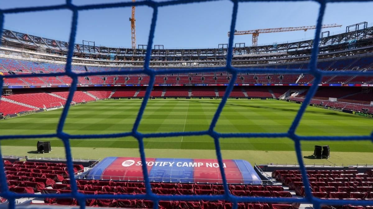 El Camp Nou, cada día más cerca