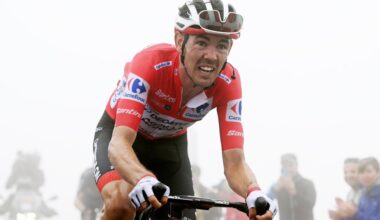 Ben O'Connor, segundo clasificado el año pasado, abandona la Vuelta lesionado