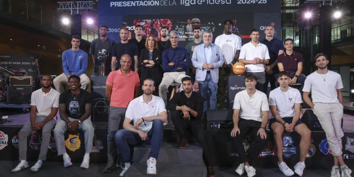 La Liga Endesa presenta hoy en Madrid la nueva temporada llena de estrellas