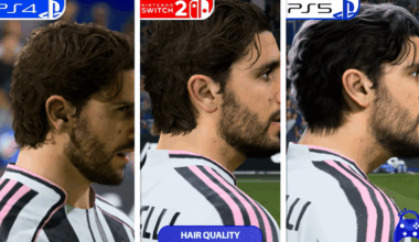 Comparativa en vídeo de EA Sports FC 26: PS4 vs. Nintendo Switch 2 vs. PS5