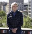 Éric Besnard posa durante el photocall de 'La primera escuela'