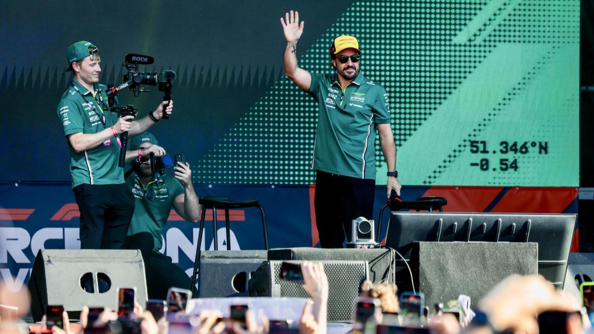 Nace Alonso Land, el paraíso de los alonsistas en el próximo GP de Barcelona-Catalunya