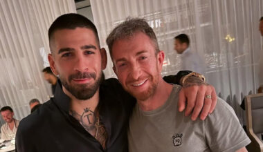 La historia detrás del abrazo entre Pablo Motos e Ilia Topuria tras su victoria en el UFC