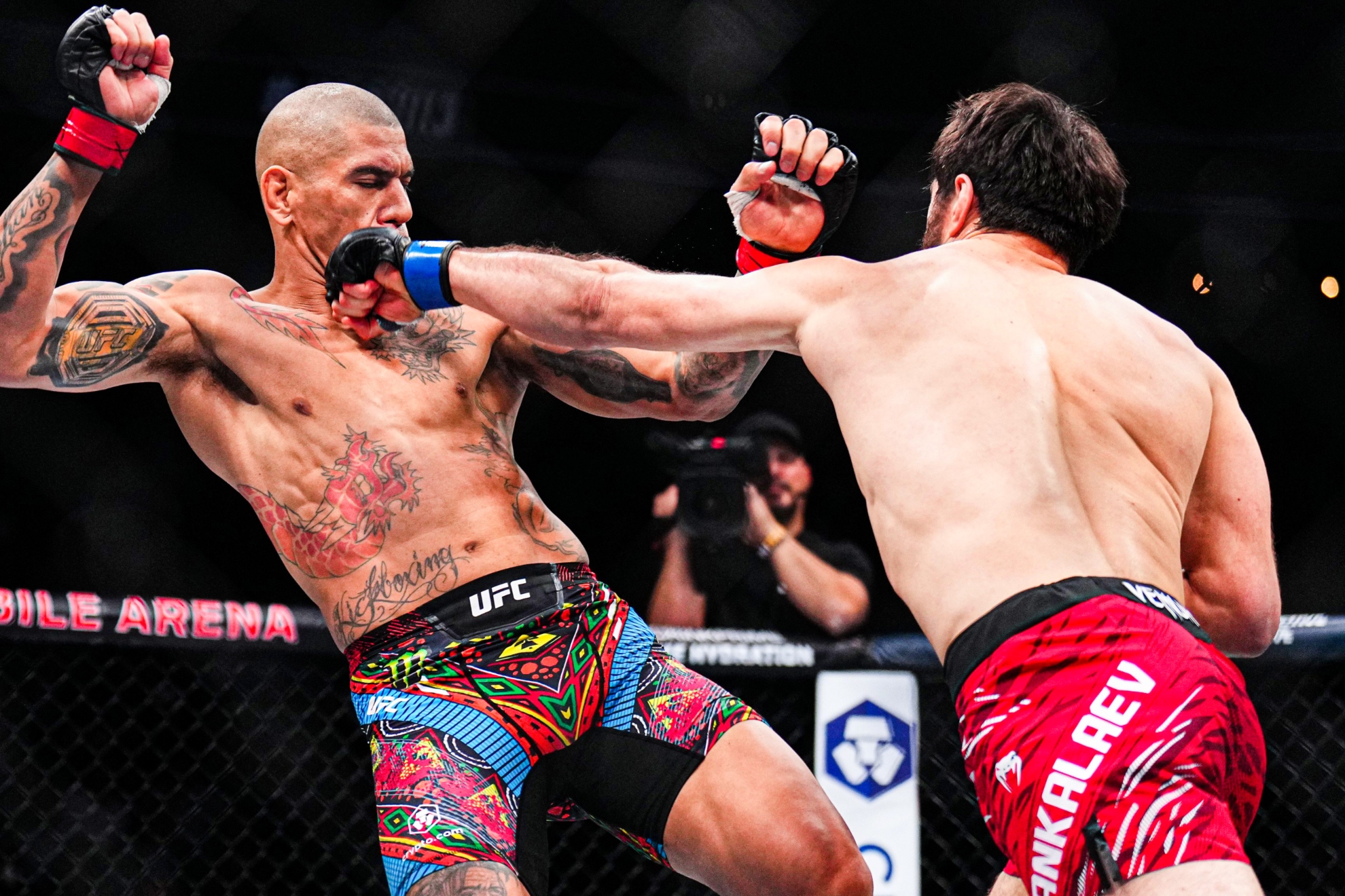 Alex Pereira ante Ankalaev.