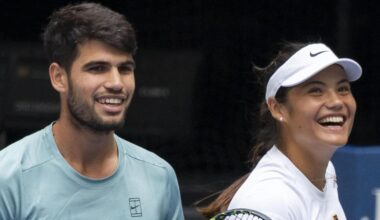 Nueva cita para Alcaraz y Raducanu