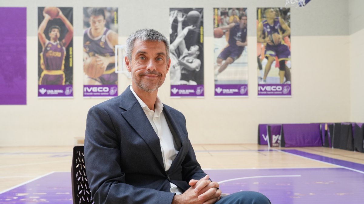 Paco González, director general del CB Ciudad de Valladolid.