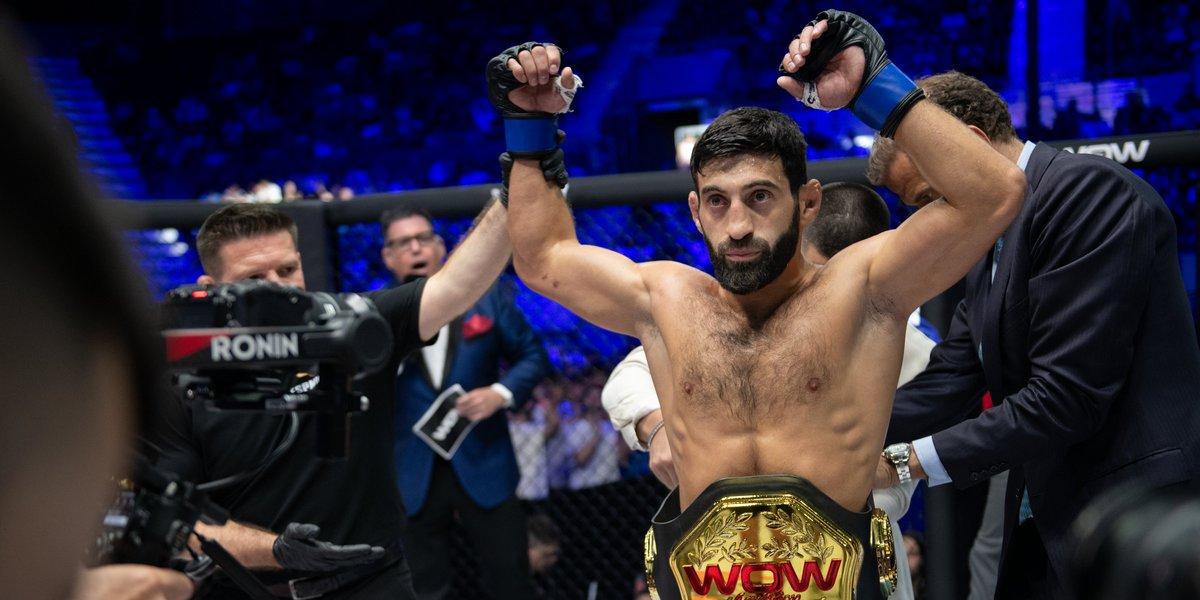 Umakhan Ibragimov, campeón de WOW FC, pide a UFC pelear en corto aviso este sábado en Paris