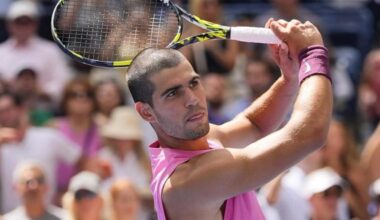 Lo que le ha pedido Alcaraz al golfista Sergio García en el US Open "para ser justos"