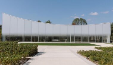 Arquitectura con forma de burbuja de champán