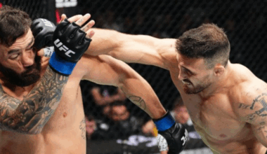 ¡Sobre la bocina! Modestas Bukauskas apaga a Paul Craig con un 'codazo' espeluznante en UFC París