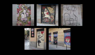 Los grafitis empoderados de Malasaña