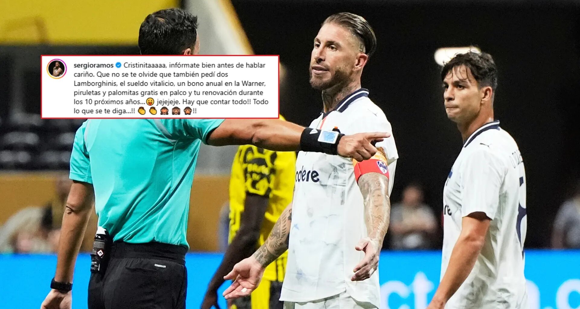 "Infórmate bien antes de hablar, cariño"