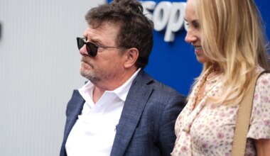 Máxima preocupación por Michael J. Fox tras su última imagen en la final del US Open: "Duele verlo así"
