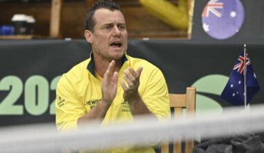 Lleyton Hewitt es sancionado por conducta ofensiva