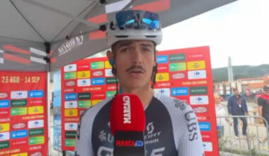 Mikel Azparren abandona La Vuelta