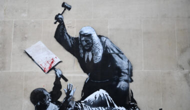 Han borrado el mural de Banksy pero hemos guardado una copia para que puedas imprimirla