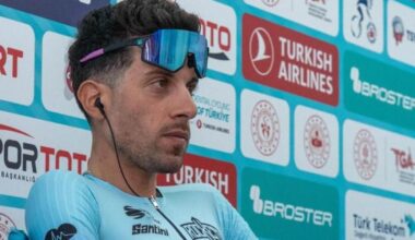 El ciclista Giovanni Carboni suspendido por "anomalías inexplicables" en su pasaporte biológico