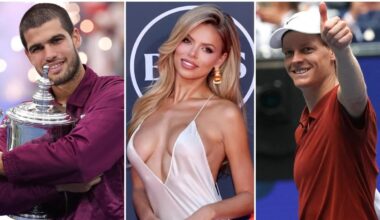 La supuesta novia de Carlos Alcaraz salió también con Jannik Sinner durante el US Open