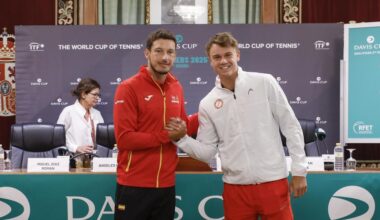 El orden de partidos de la eliminatoria de Copa Davis entre España y Dinamarca