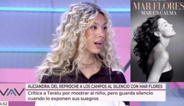 Alejandra Rubio responde a los que la critican por ser más dura con su madre cuando habla de su hijo