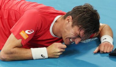 Un grande de la Copa Davis, al borde del KO más soprendente